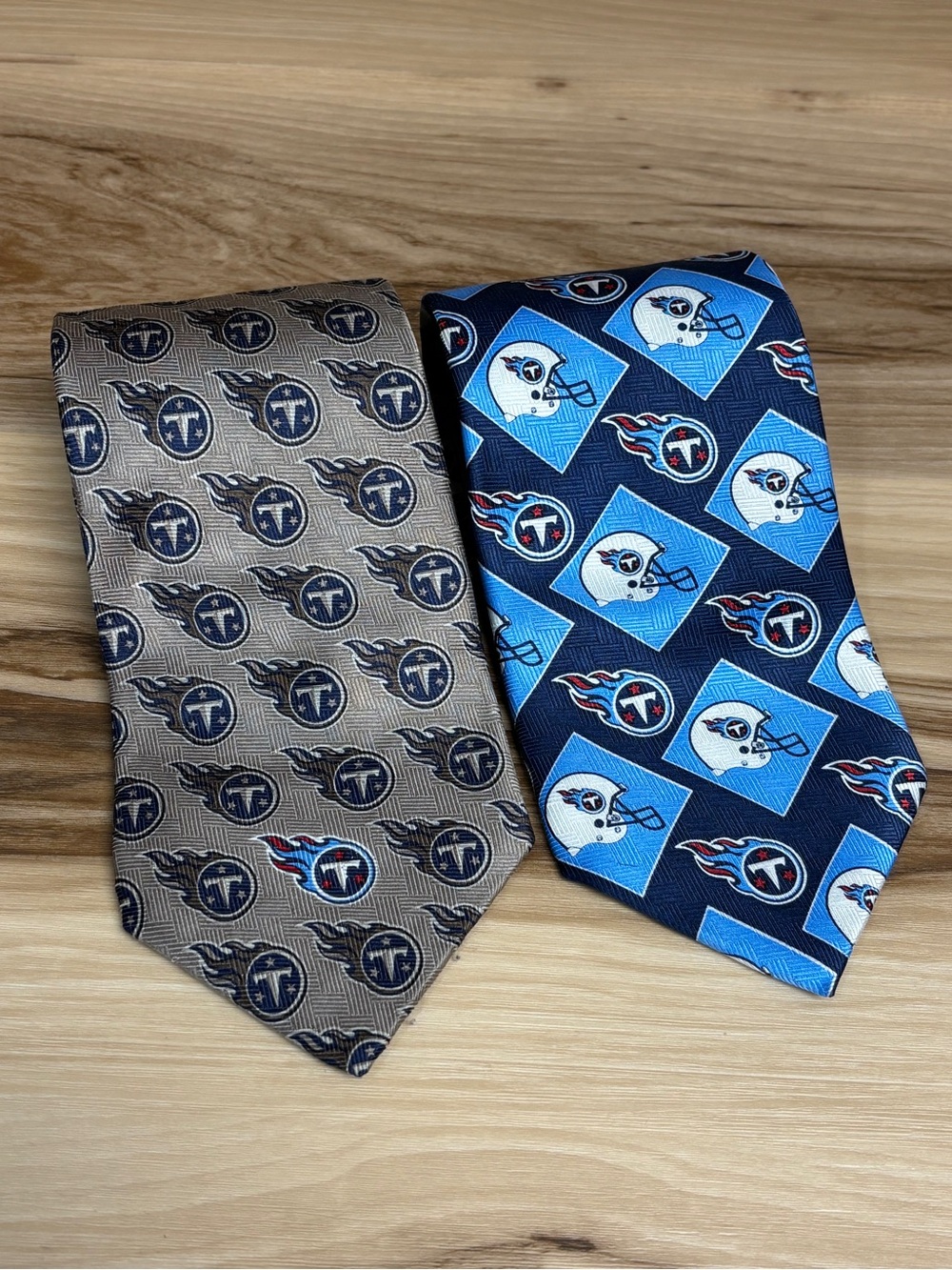NFL Titan silk ties